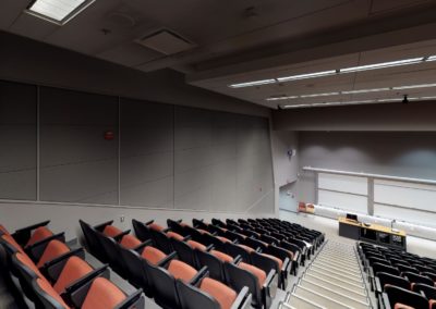 Lecture hall inside SAS Hall